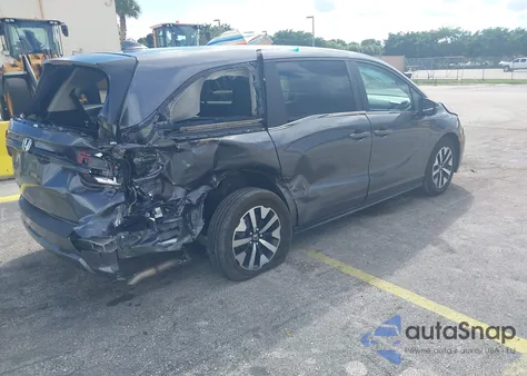 2025 Honda Odyssey Ex-L z USA, uszkodzony, nr VIN 5FNRL6H62SB072462